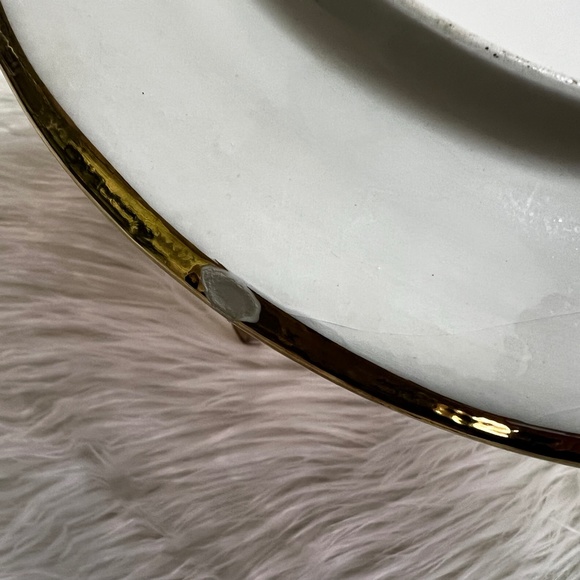 Vibrant [Sevillarte] Hanging 9" Plate <Hecho En Espana> Signed Art + 24 KT. GOLD - Picture 9 of 13